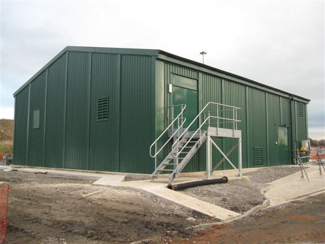 WwTW building for Aecom by Saredon Steel Buildings Ltd.