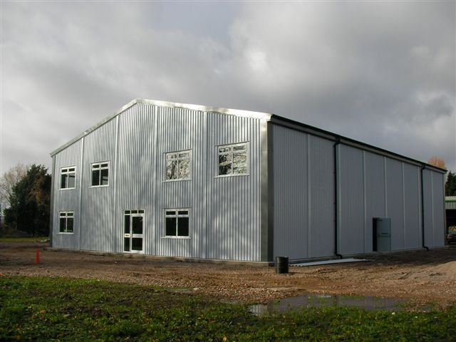 Office Building and workshop for James Bevan.